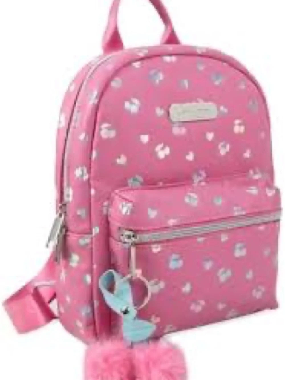 NWT pink faux  leather mini backpack by Jessica Simpson